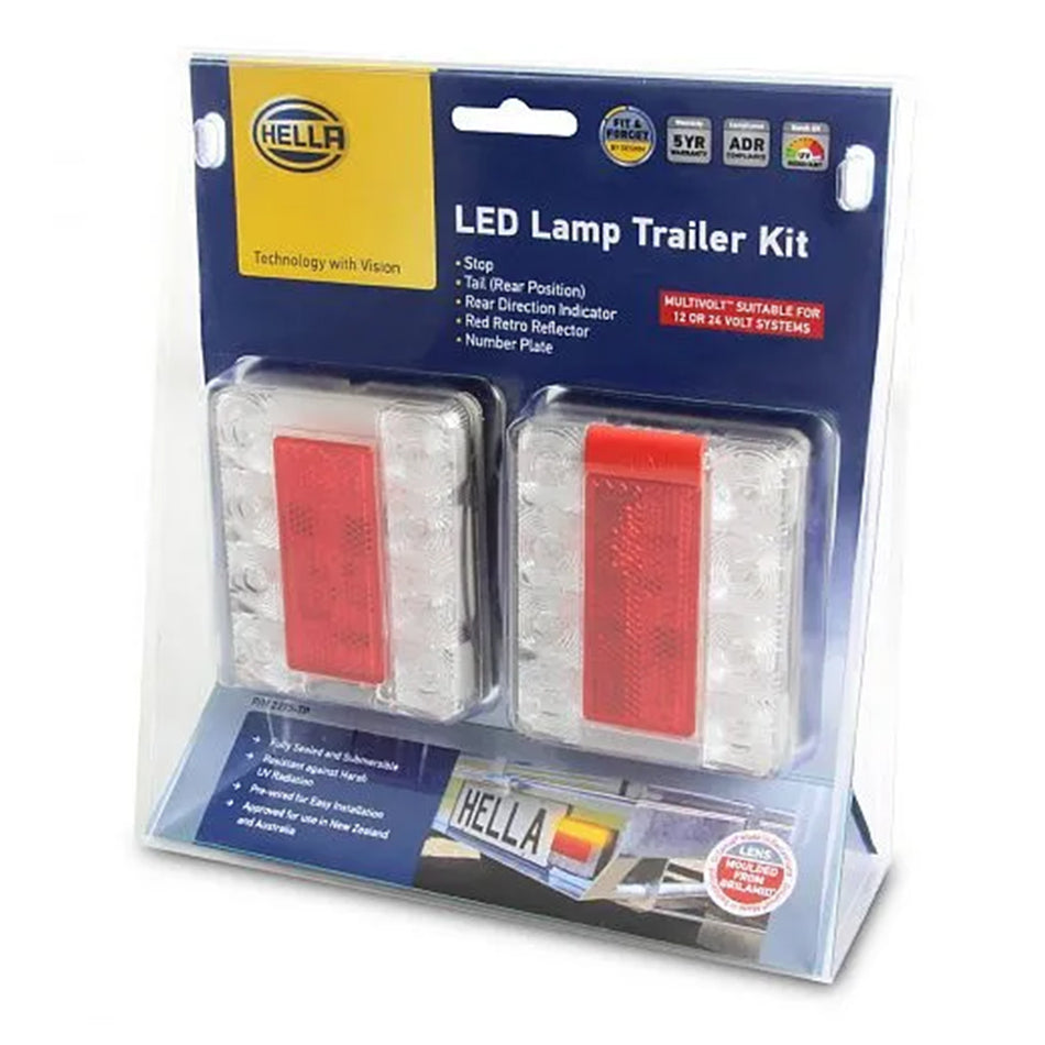HELLA LED Combination Lamp Trailer Kit