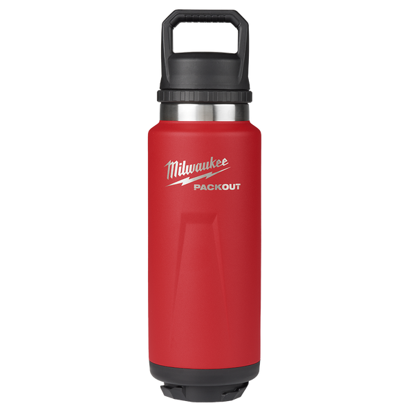 PACKOUT 1064ml (36oz) Bottle With Chug Lid - Red
