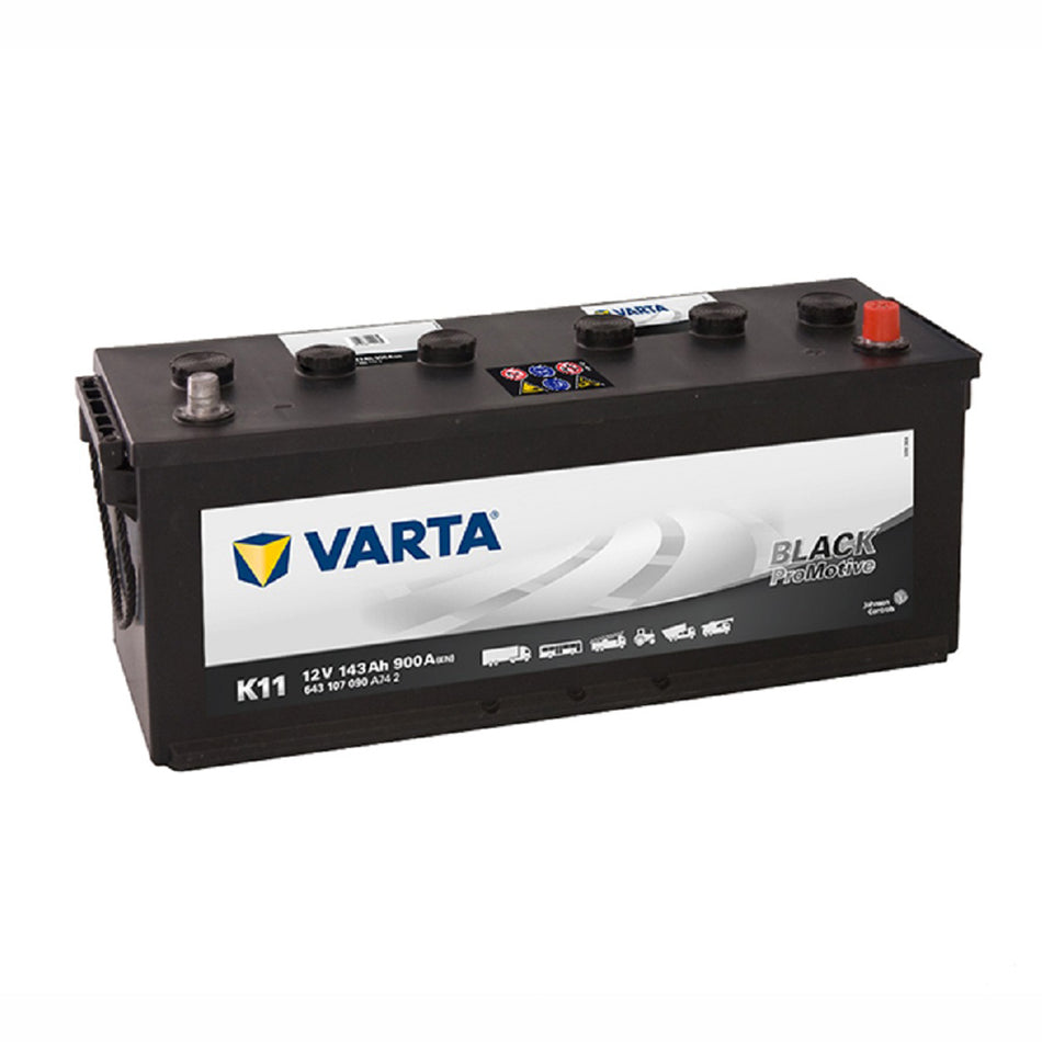 Battery: Commercial 12V 989CCA - K11