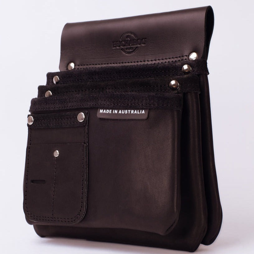 3 Pocket Nailbag - Black - NBS3B