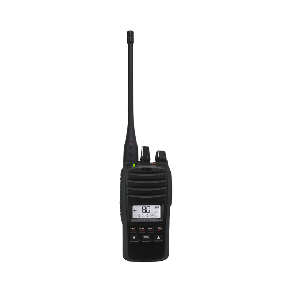 GME 5/1 Watt IP67 UHF CB Handheld Radio front view