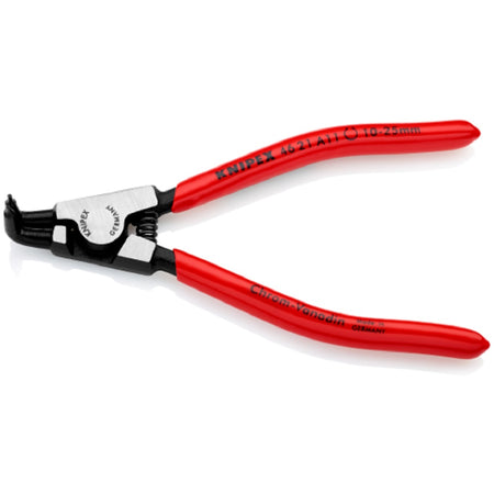 Knipex Circlip Pliers 4621A11. Angld view showing jaws closed.