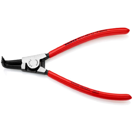 Knipex Circlip Pliers 4621A21.  Angled view showing jaws closed.