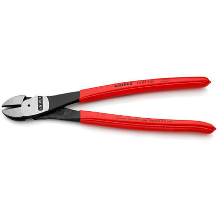 Knipex DF Diagonal Cutting Nippers 7401250. Angled view showing jaws open.