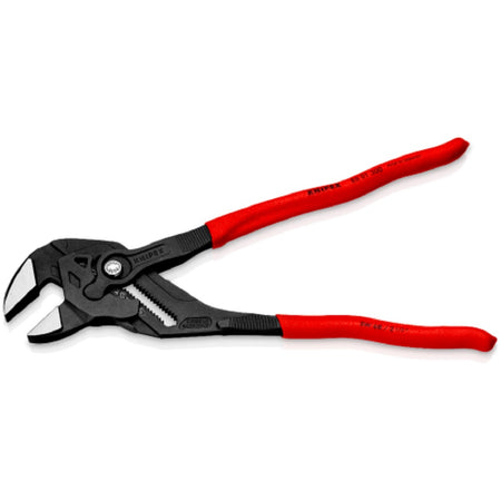 Knipex Plier Wrench 8601300. Angled view showing jaws open.
