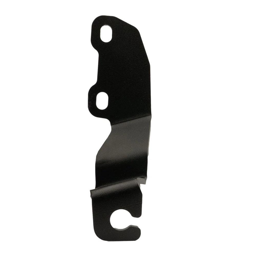 BHM03 GME Hinge Mount Toyota Hilux 2015- Current. Black metal bracket on a white background.