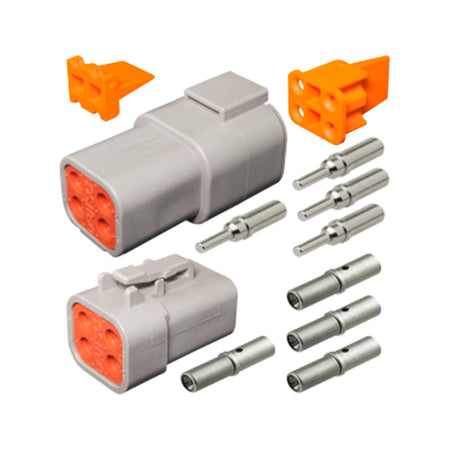 Deutsch DTP Series 4 Pole Connector Kit