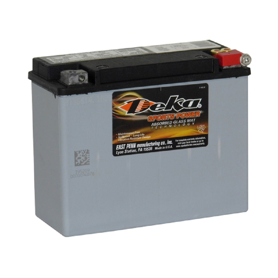Deka Battery: Motorcycle 12V AGM - ETX18L