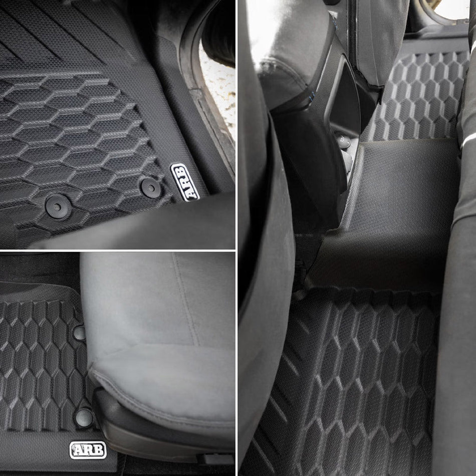 ARB Floor Mats Front & Rear - Suits Suzuki Jimny 2018+ AUTO ONLY