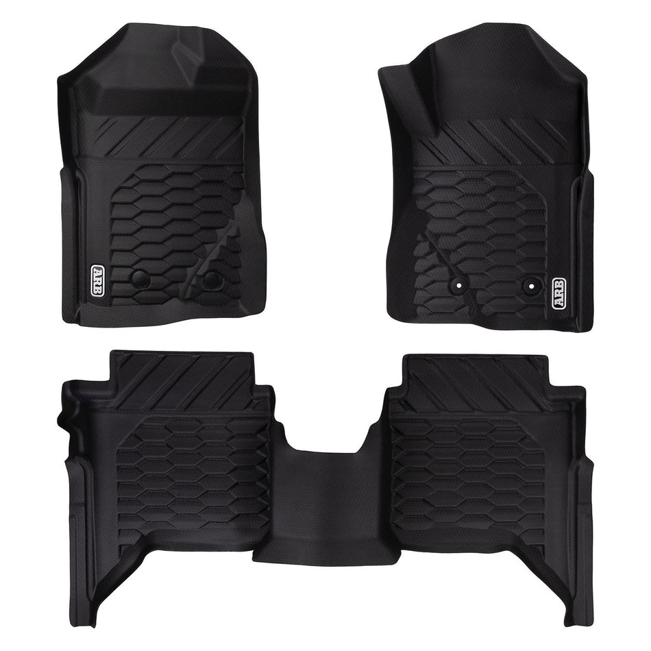 ARB Floor Mats Front & Rear - Suits Ford Everest 22 +