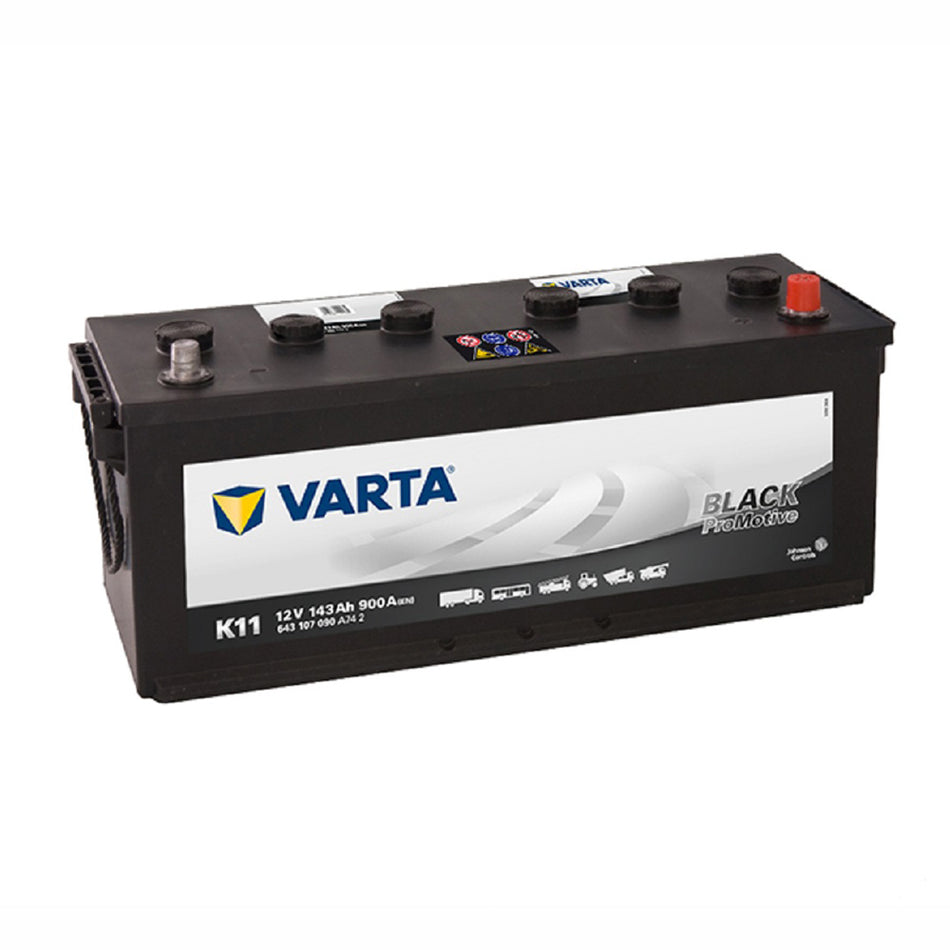 Varta Battery: Commercial 12V 989CCA - K11