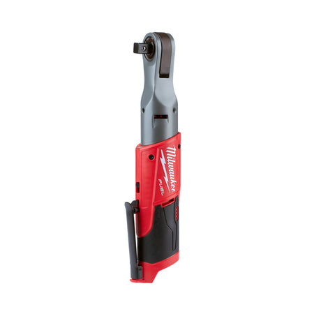 Milwaukee Brushless Impact Ratchet 1/2" M12FIR-0.  Angled view of impact ratchet.