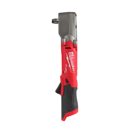 Milwaukee Right Angle Impact Wrench M12FRAIWF12-0.  Side view of impact wrench.