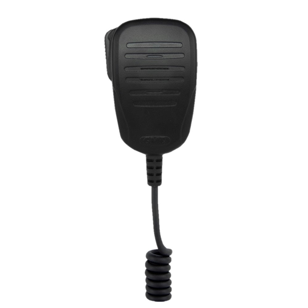 GME Microphone-MC301B.  Front view of black microphone.
