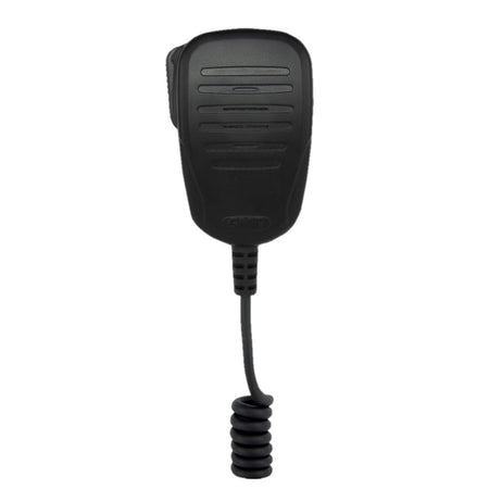 GME Microphone-MC301B.  Front view of black microphone.