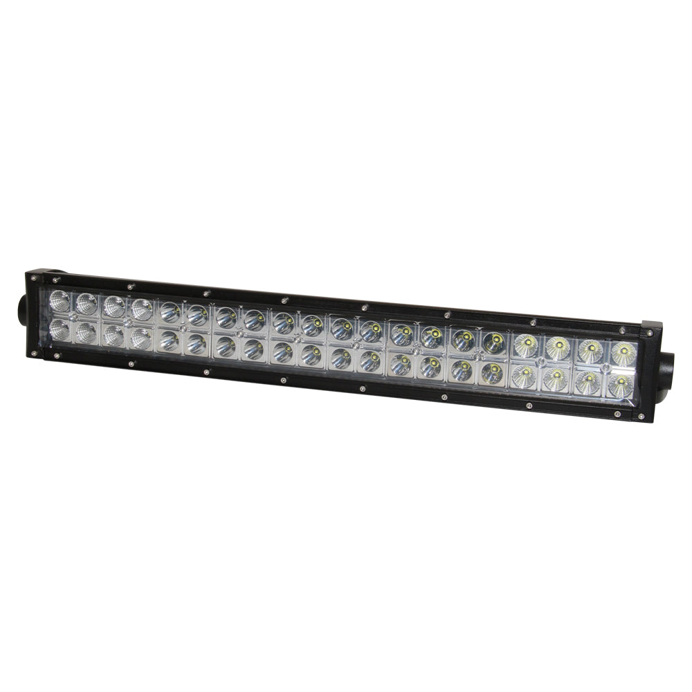 LED Light Bar 120W Straight 540mm-NIC-LB120S. Front view of LED light bar with black surround.