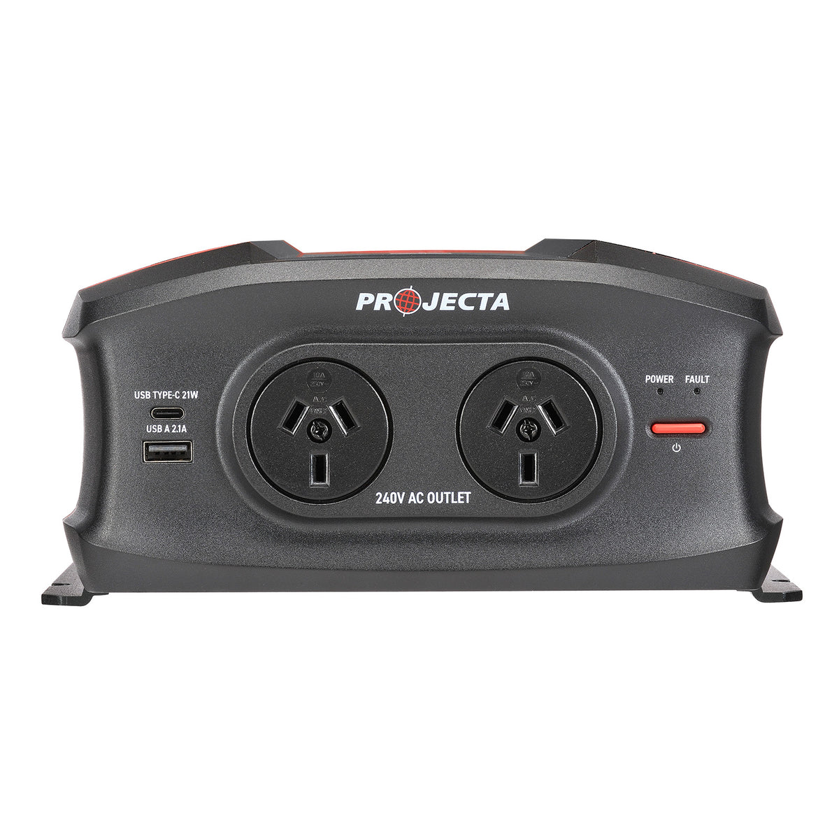 Projecta 12V 1600W Pro-Wave Inverter Pure Sine Wave outlet view
