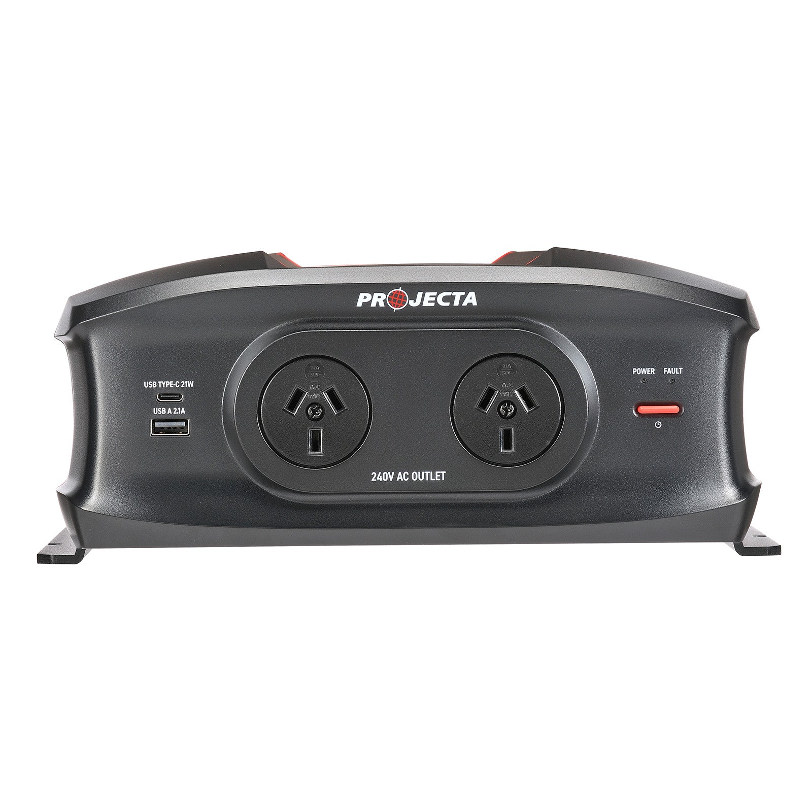 12V 2100W Pro-Wave Inverter Pure Sine Wave outlet view