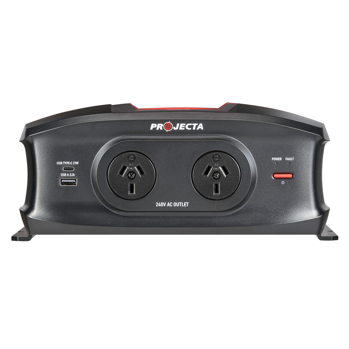 Projecta 12V 2700W Pro-Wave Inverter Pure Sine Wave outlet view