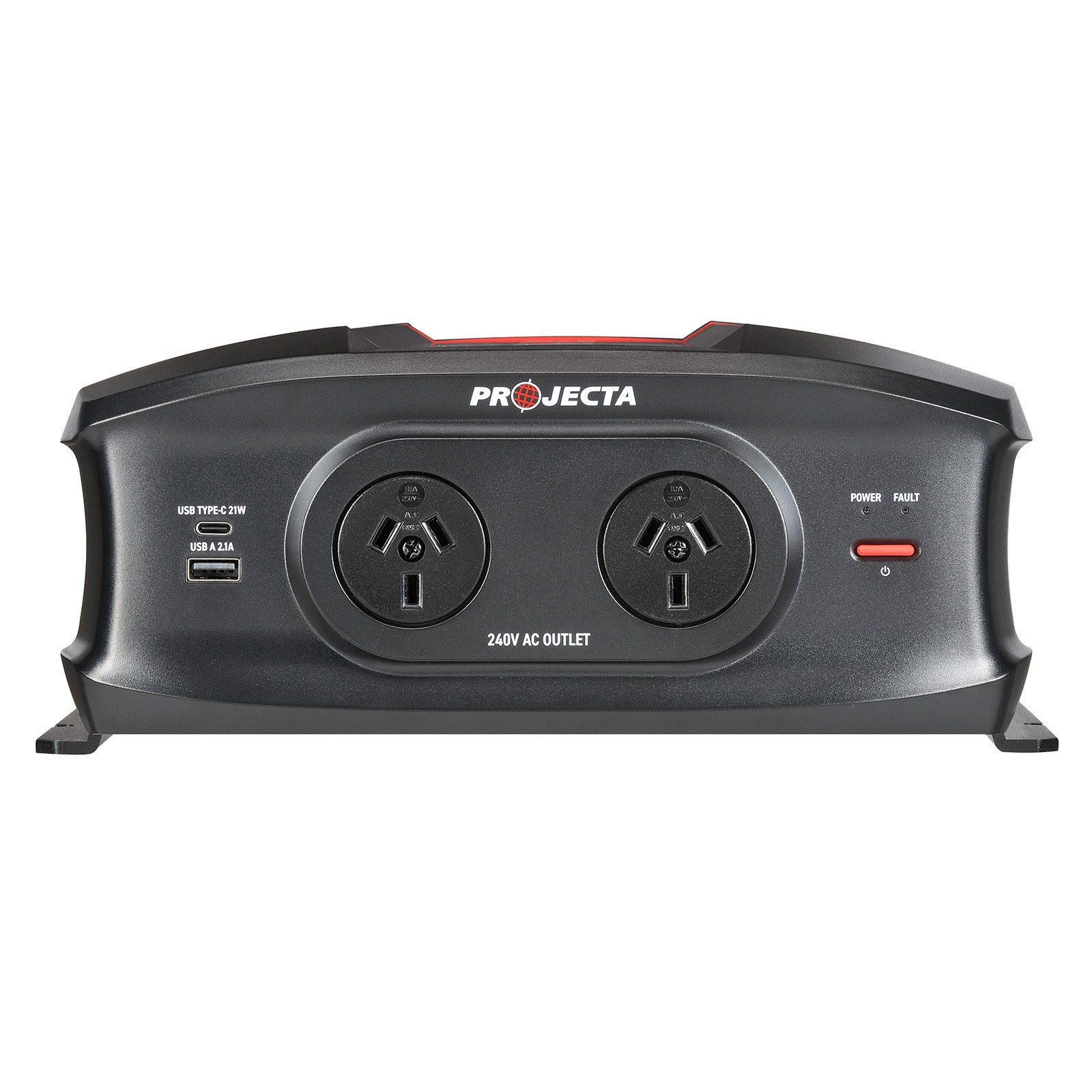 Projecta 12V 2700W Pro-Wave Inverter Pure Sine Wave outlet view