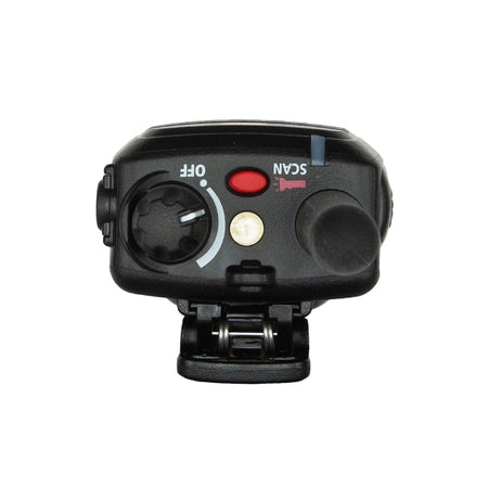 GME 5 Watt UHF Black Handheld Radio - top view