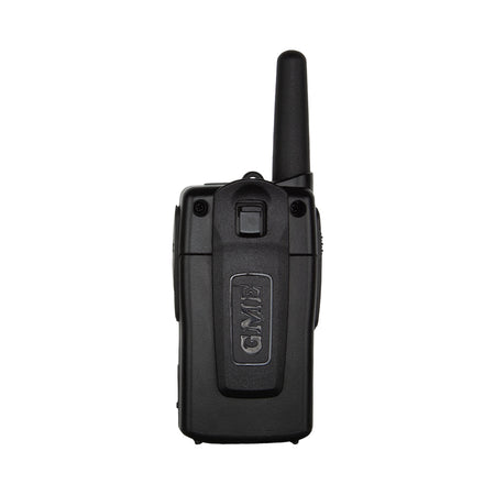 GME 5/1 Watt UHF CB Handheld Radio - Family Pack. Back view of TX667 radio.