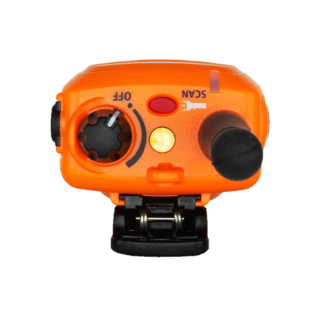 GME 5 Watt UHF Orange Handheld Radio - top view